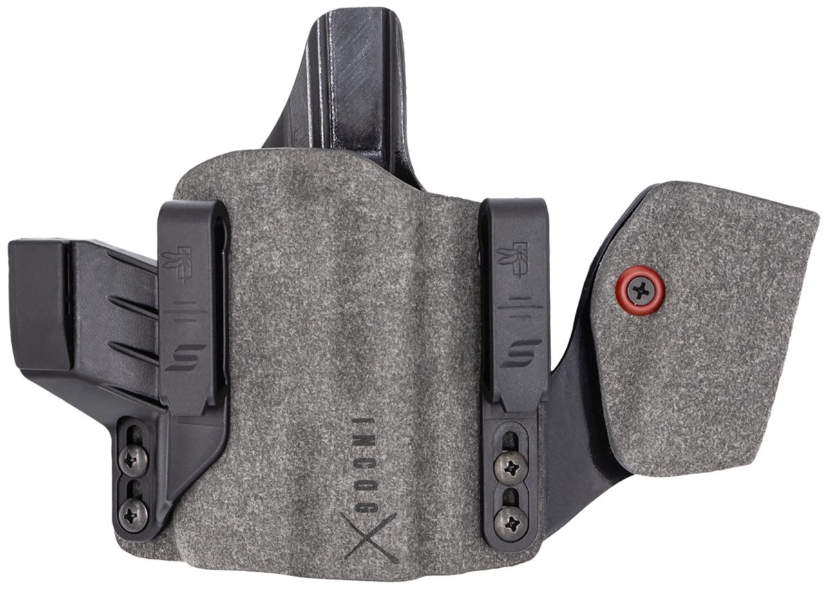 Safariland INCOG0465A0CX261MC X IWB Gray Cordura w/Mag Caddy, Fits Sig P365