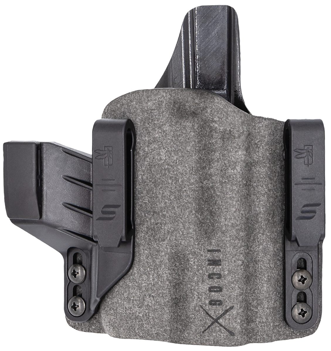 Safariland INCOG0465A0CX261 X IWB Gray Cordura Fits Sig P365/X/XL Belt Clip