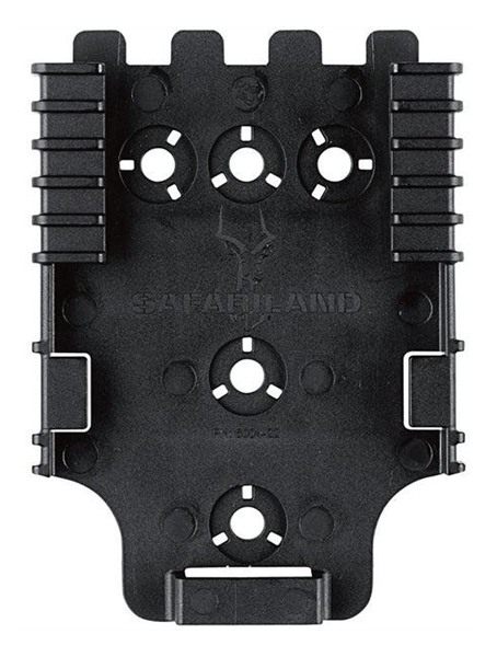Safariland 6004-22 Quick Locking System Receiver Plate QLS Black