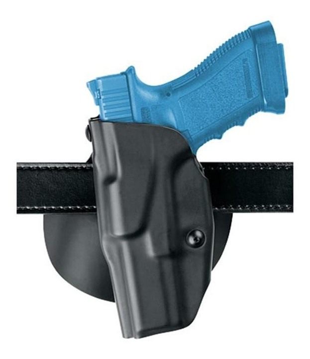 Safariland 6378 ALS Paddle/Belt Holster GLOCK 17/22 4.5in LH STX Plain Blac