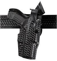 Safariland M/6360 Mid-ride Duty Holster Level Ii+ S W M P45 RH Stx Blk B/w