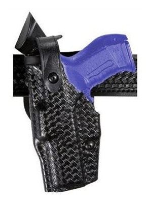 Safariland M/6360 Mid-ride Duty Holster Level Iii S W M P45 LH Stx Blk B/w