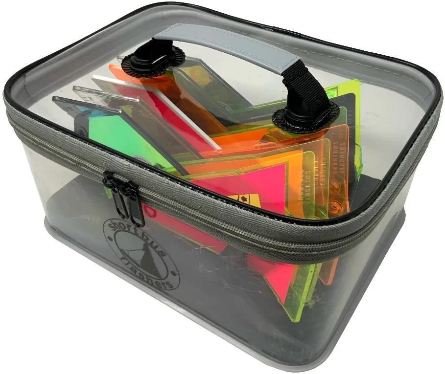 Shortbus Flashers Tackle Buddy BOX 8in Holds UP TO 12 Triangle
