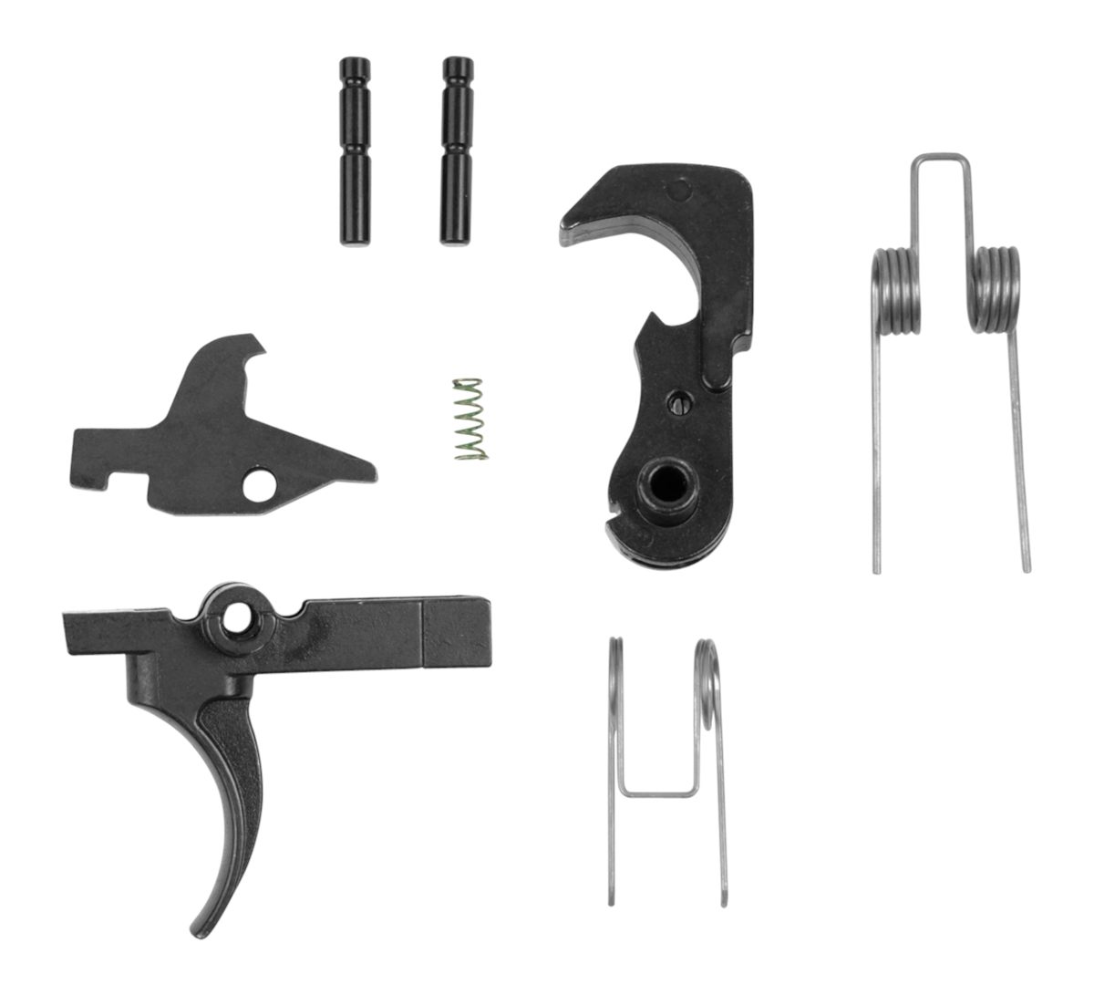 LBE Unlimited ARTRGRP Replacement Trigger Mil-Spec Group, Curved with Black