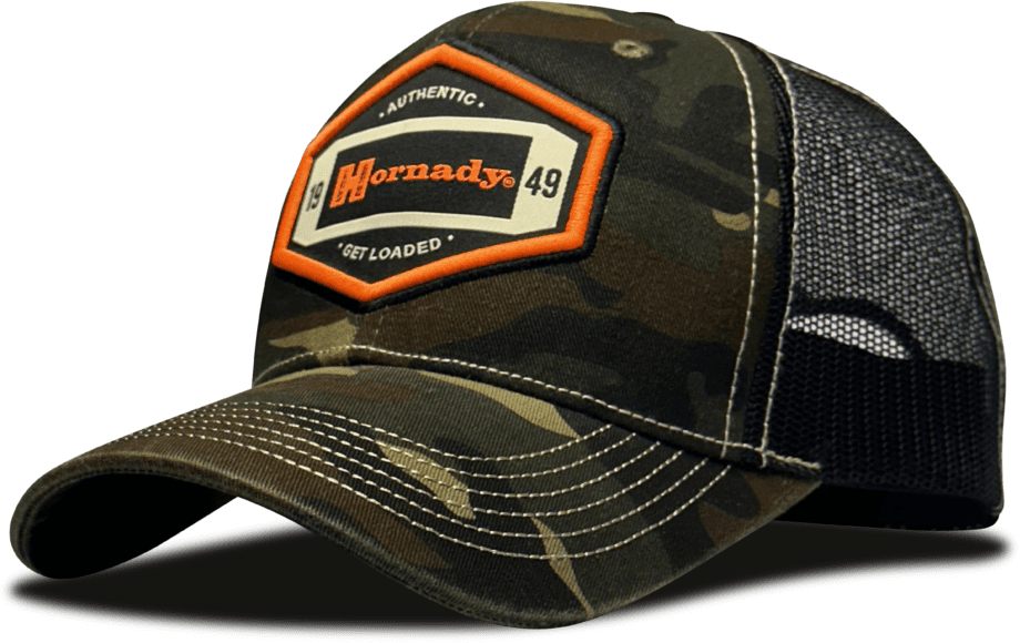 Horizon Design Hornady Gear 32830 Trucker Camo Patch