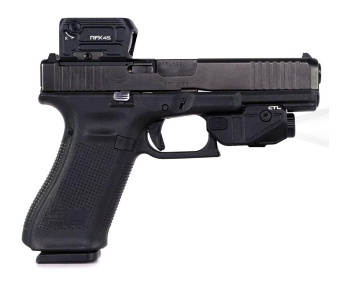Viridian Green Lasers 9300040 CTL for Glock with SAFECharge C Series Black view 4