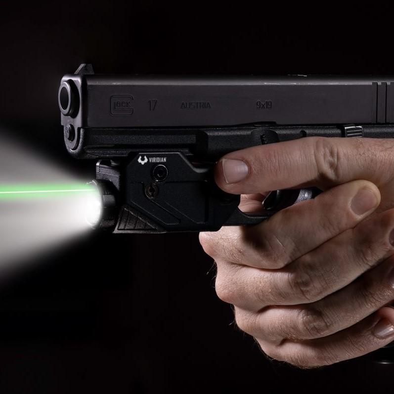 Viridian Green Lasers 9300041 C5L for Glock with SAFECharge C Series Black view 3