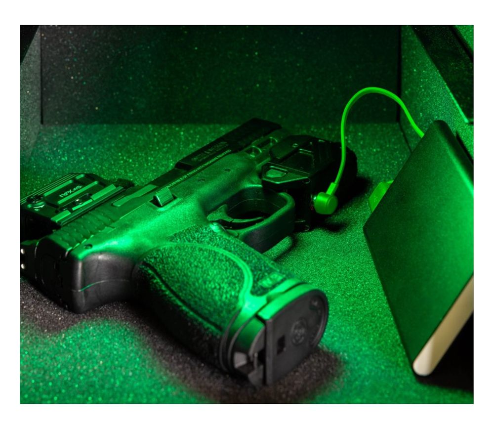 Viridian Green Lasers CTL Custom Tactical Weapon Light for Walther 580 Lume view 2