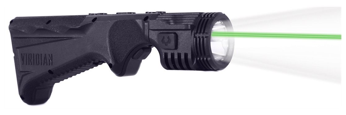 Viridian Green Lasers 9120090 4LUX 2K Grip Light with Black 2000 Lumens Whi view 3