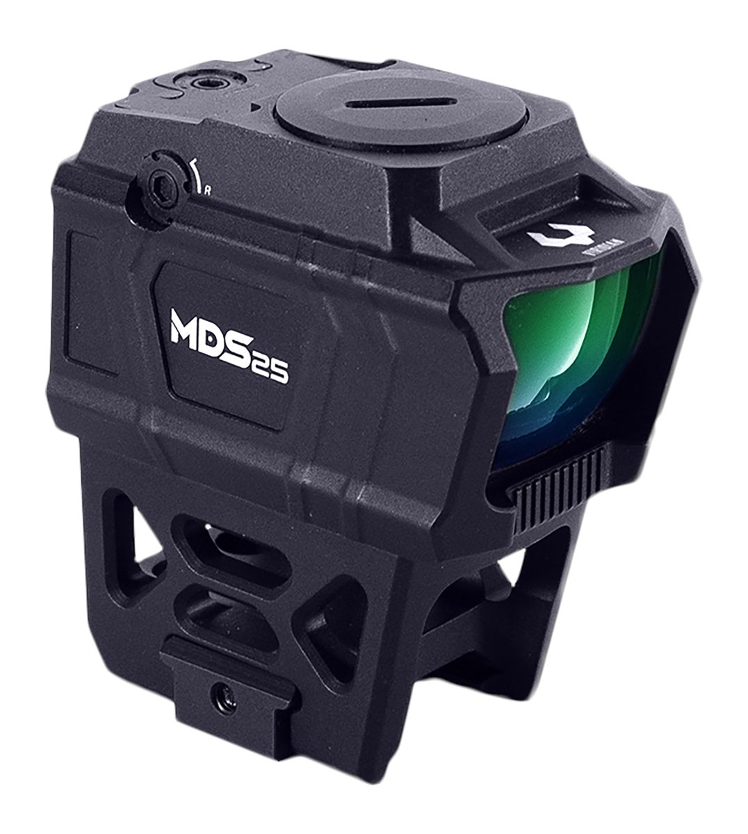 Viridian Weapon Technologies MDS25 Green Dot Reflex Sight 1x29 3 MOA T2 Mou