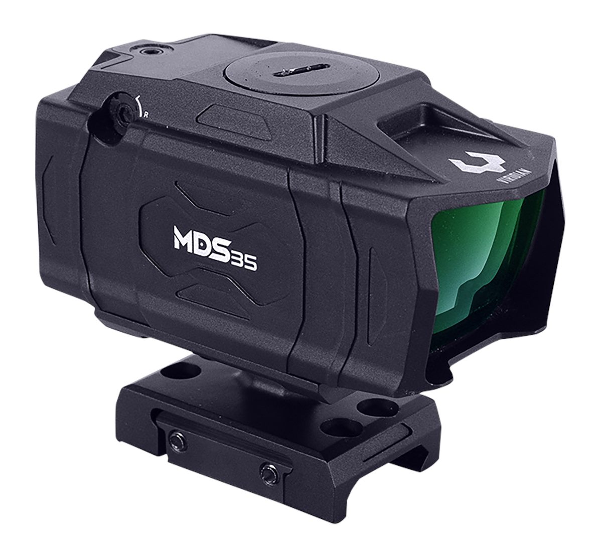 Viridian Green Lasers MDS35 Modern Dot Sight 1x36 3 MOA T2 with Mount