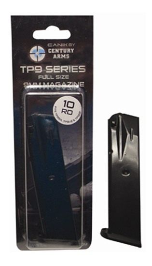 Canik Century Arms TP9 Series Magazine 9mm Luger Black Steel 10/rd view 2