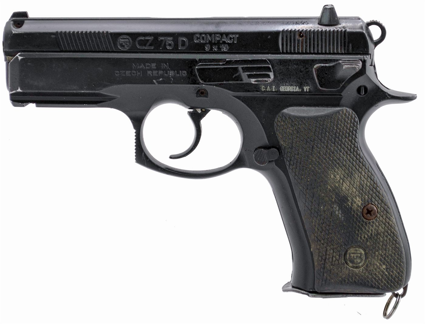 Century Arms CZ 75d Compact 9mm Para Alloy W/rail Good