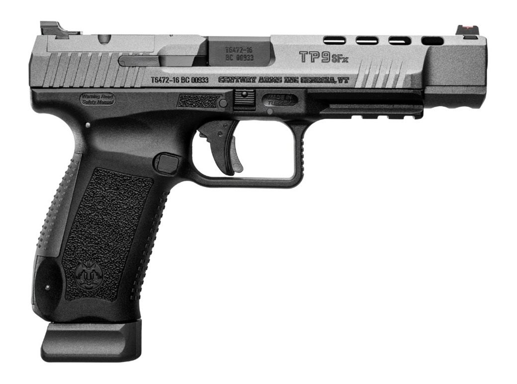 Canik HG4192GN TP9 SFx 9mm Luger 10+1 5.20in Tungsten Gray Match Grade Barr view 2