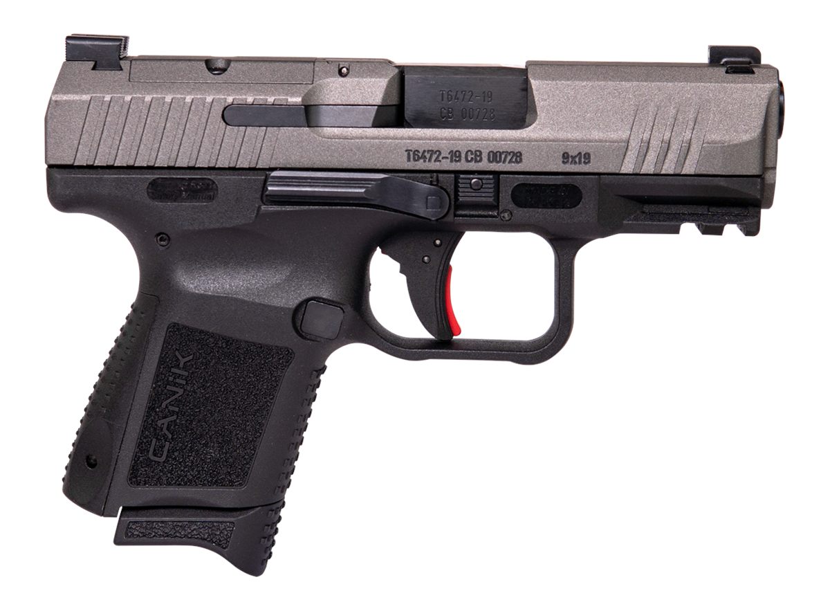 Canik HG5610TN TP9 Elite Subcompact 9mm Luger 3.60in 15+1,12+1 Black with O