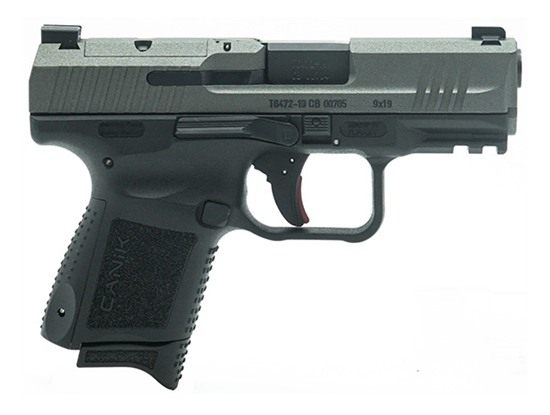 Canik HG5610TN TP9 Elite Subcompact 9mm Luger 3.60in 15+1,12+1 Black with O view 3