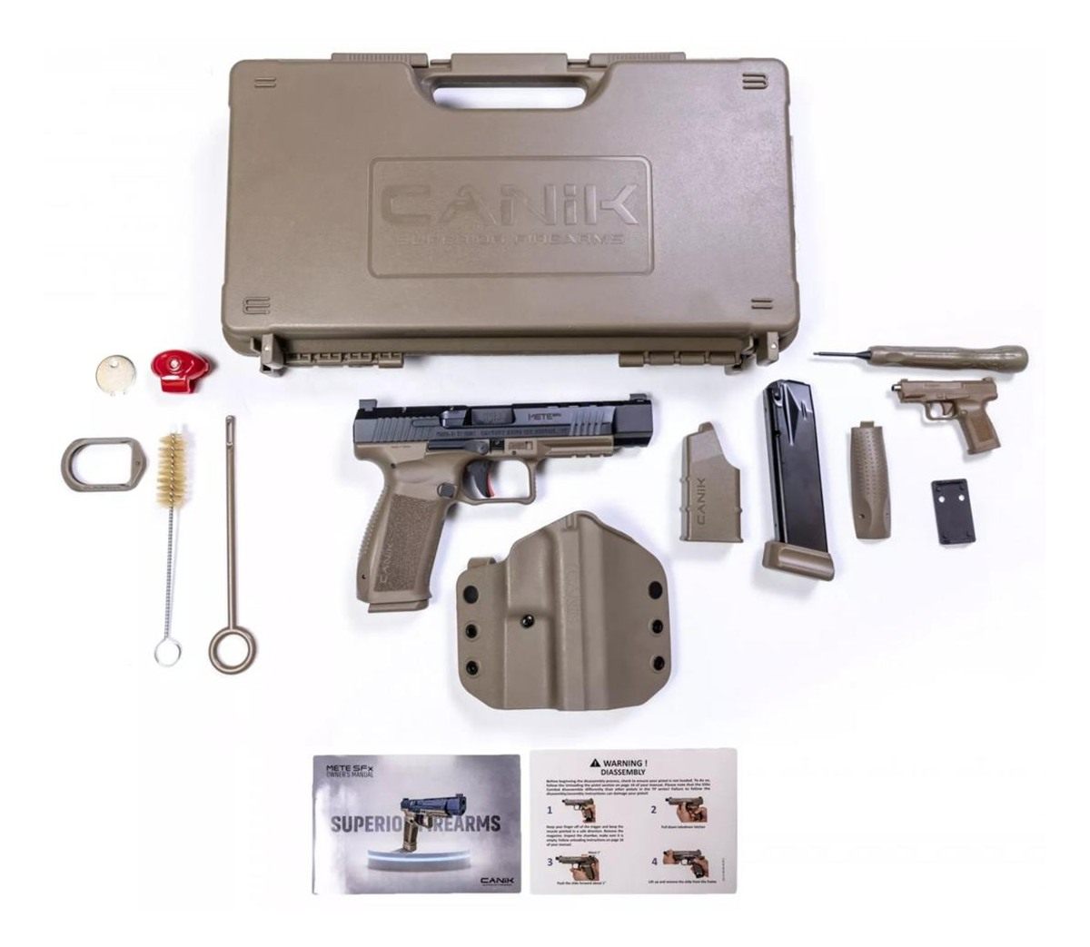 Canik HG5635N Mete SFx Full Size 9mm Luger 20+1/18+1, 5.20in Black Match Gr view 2