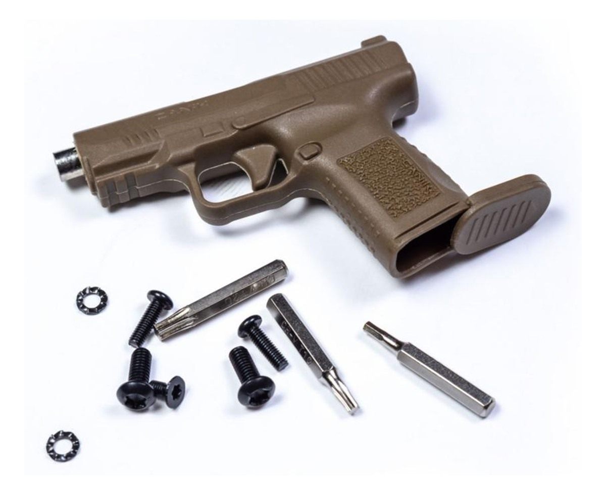 Canik HG5636N Mete SFT Full Size 9mm Luger 20+1/18+1, 4.46in Black Match Gr view 4