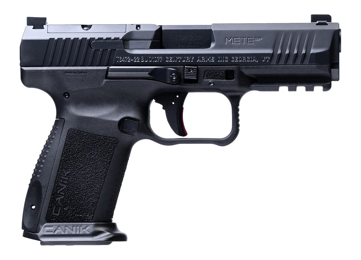 Canik HG5637N Mete SF Compact 9mm Luger 15+1 4.08in Black Steel Barrel, Nit