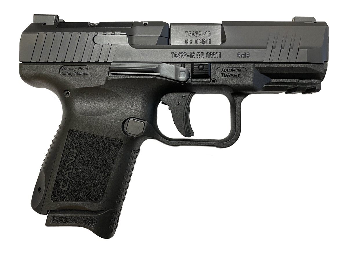 Canik HG5643N TP9 Elite Subcompact 9mm Luger 15+1/12+1, 3.60in Black Nitrid