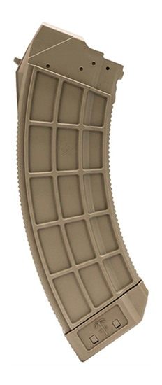 Century Arms US Palm MA1119A Standard 30rd 7.62x39mm Fits AK-47 Clear w/Fla view 2