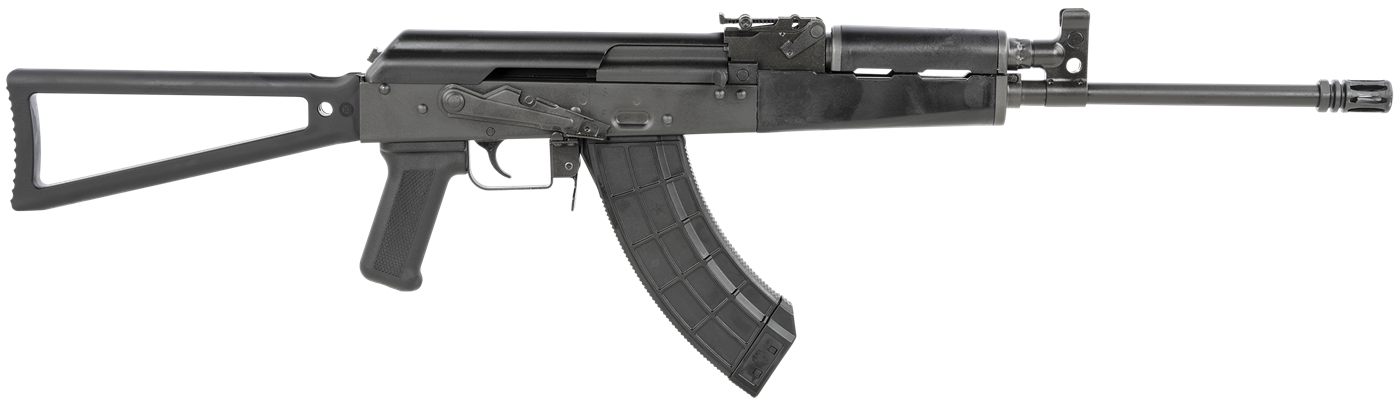 Century Arms RI4093N VSKA Trooper 7.62x39mm 30+1 16.50" Barrel w/Flash Hider, Black Hard Coat Anodized Aluminum Receiver, Fixed Triangle Stock, Polymer Grip