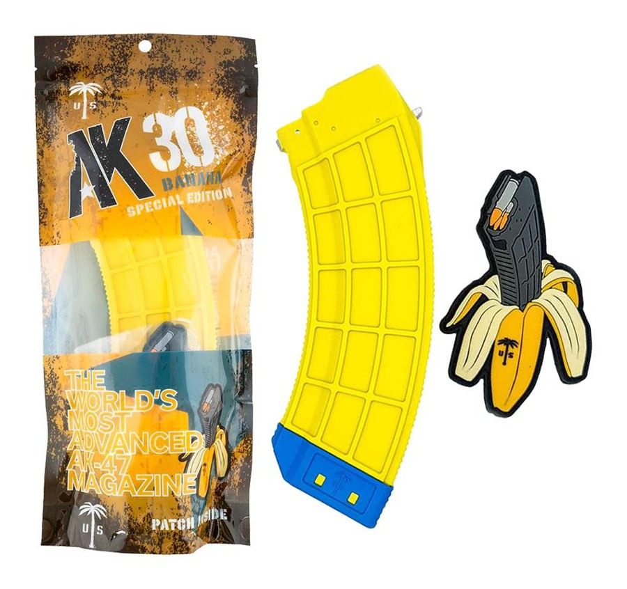 US Palm Century Arms AK30 Banana Special Edition Rifle Magazine Yellow 7.62 view 2