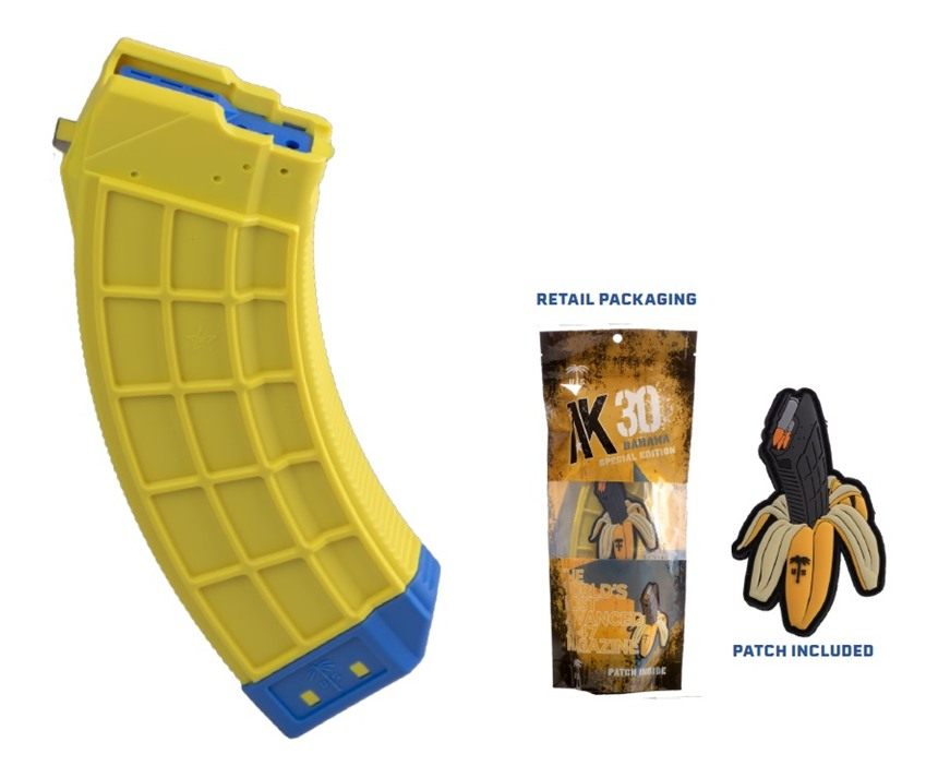 US Palm Century Arms AK30 Banana Special Edition Rifle Magazine Yellow 7.62 view 5