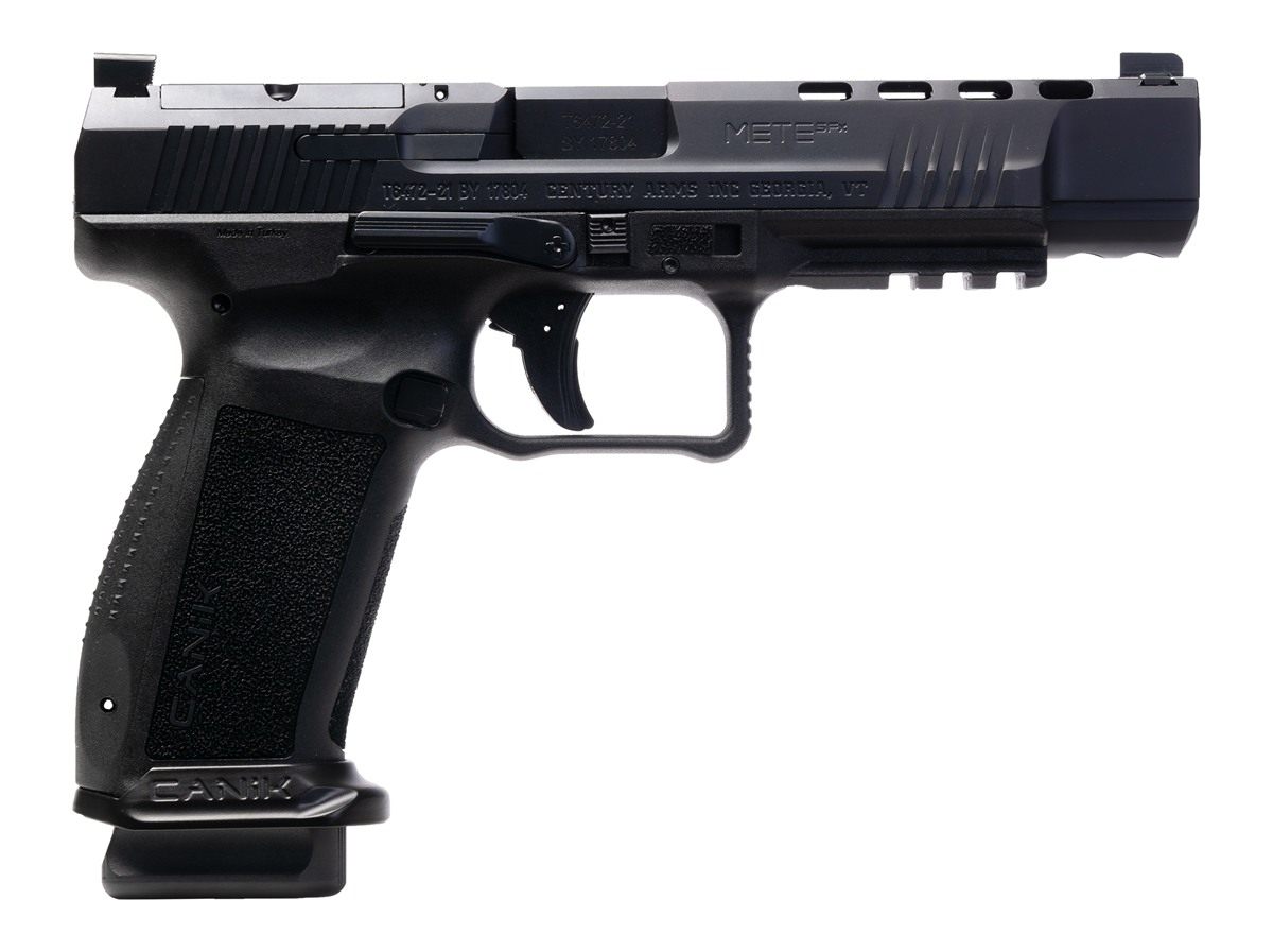 Canik HG6594N Mete SFx 9mm Luger 5.20in 20+1,18+1 Overall Black Finish with