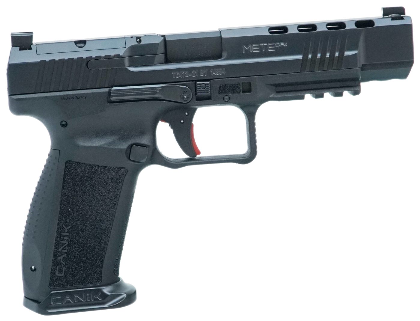 Canik HG6594N Mete SFx 9mm Luger 5.20in 20+1,18+1 Overall Black Finish with view 2