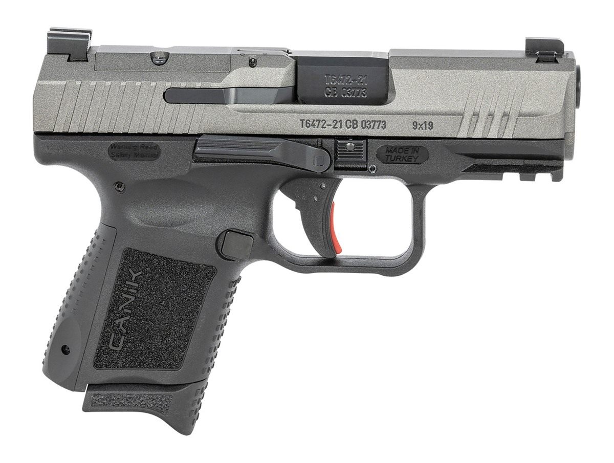 Canik HG6597TN TP9 Elite Subcompact 9mm Luger 3.60in 12+1 Black Tungsten Gr
