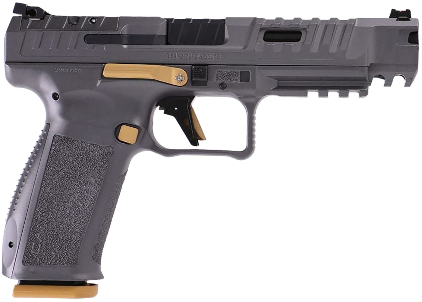 Canik HG6771TN SFx Rival 9mm Luger 10+1 5in Black Steel Barrel, Gray Optic