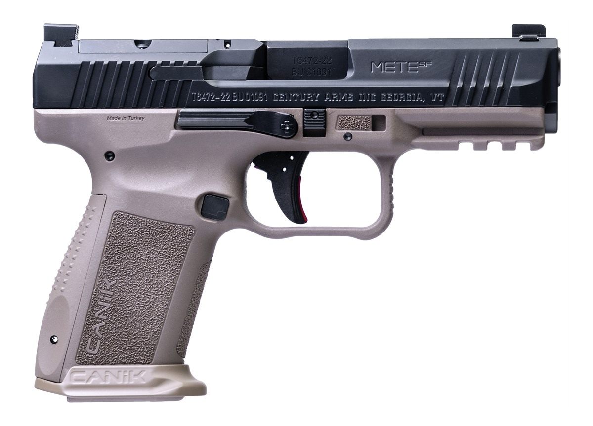 Canik HG7159N Mete SF Compact 9mm Luger 15+1, 4.19in Black Steel Barrel, Ni