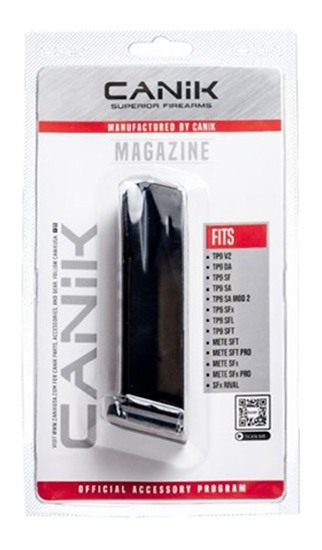 Canik Magazine Tp9 Full Size 9mm 18rd Clam Packed view 3