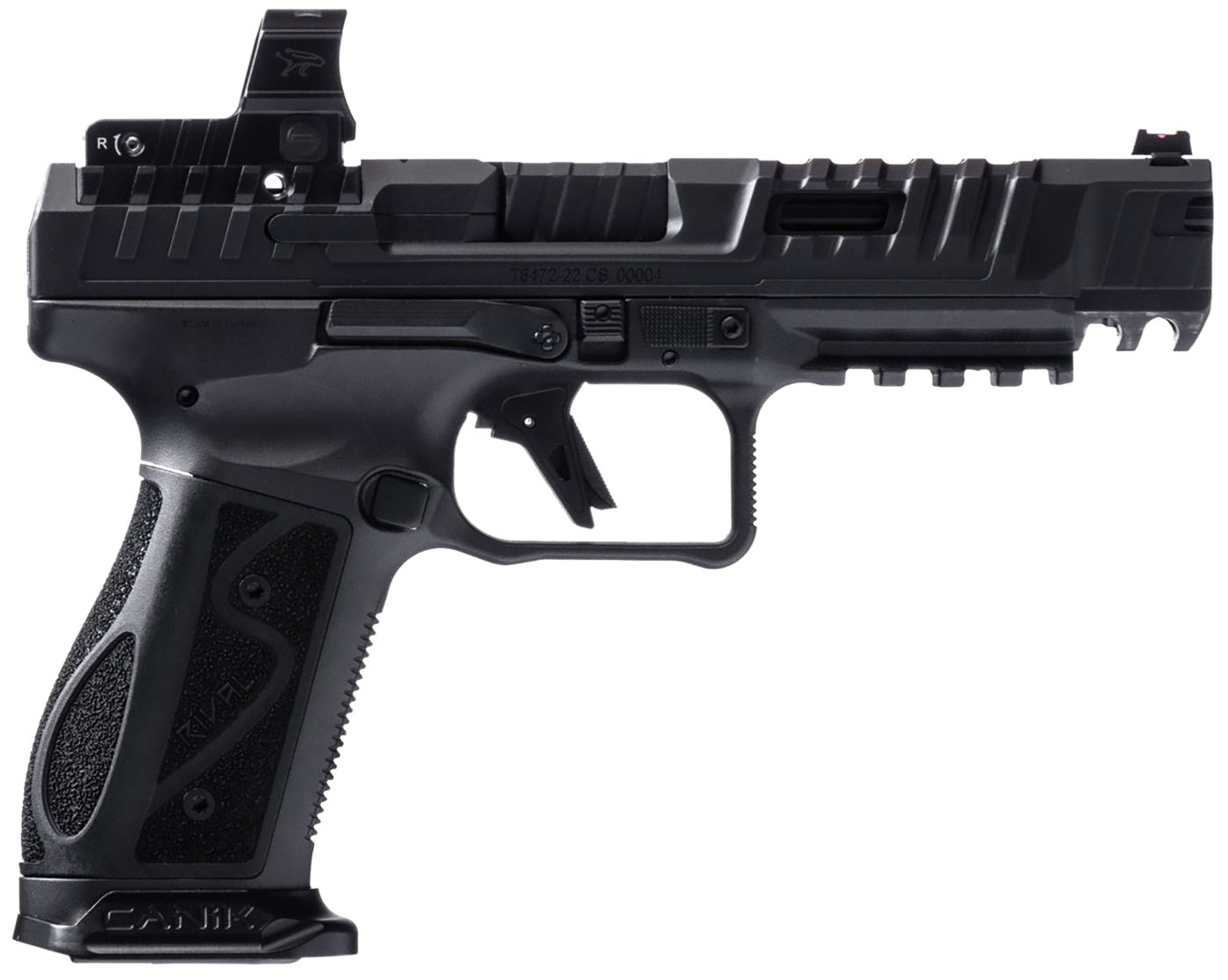 Canik HG7607N SFx Rival-S Full Size 9mm Luger 18+1, 5in Black Steel Barrel