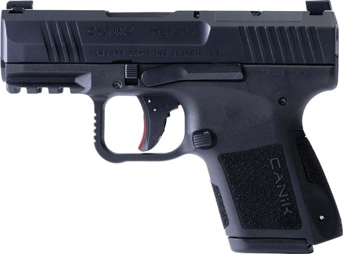 Canik HG7651N Mete MC9 9mm Luger 10+1 3.18in Black Steel Barrel, Tennifer w view 2