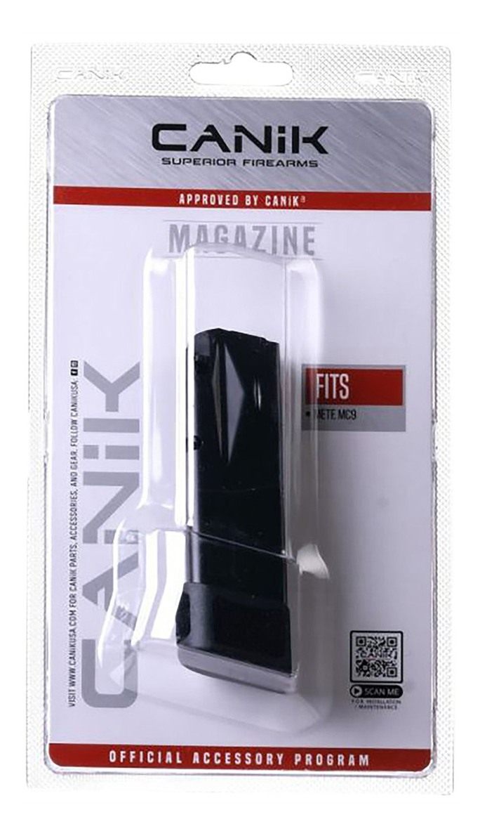 Canik Mete MC9 Handgun Magazine with Full Grip Extension Black 9mm Luger 15 view 3