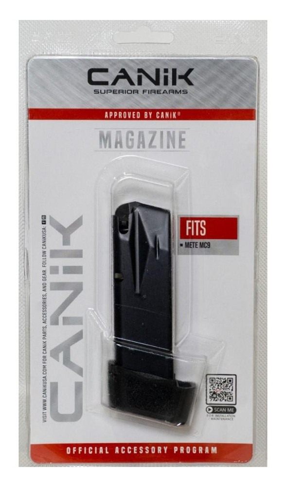 Canik Mete MC9 Handgun Magazine with Full Grip Extension Black 9mm Luger 15 view 5