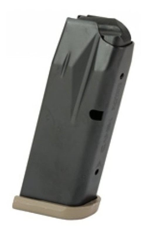 Canik Mete MC9 Handgun Magazine with Grip Extension FDE 9mm Luger 12/rd view 3