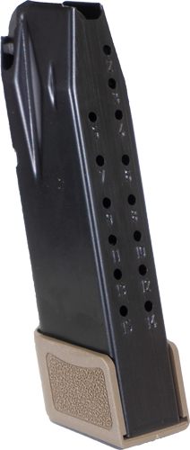 Canik Mete MC9 Handgun Magazine with Grip Extension FDE 9mm Luger 15/rd view 4