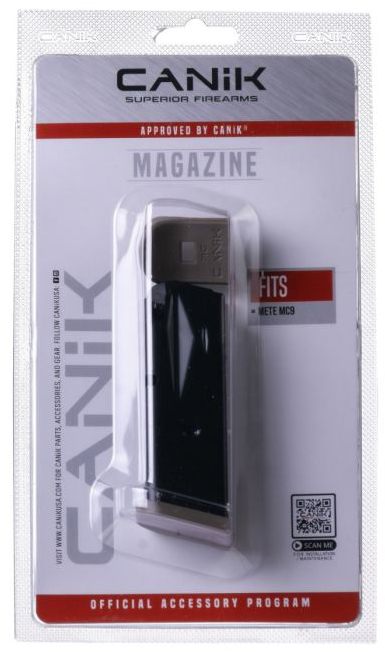 Century Arms Canik Mete MC9 Handgun Magazine with Grip Extension FDE 9mm Lu view 2