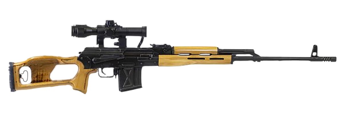 Century Arms RI035VN PSL w/Optic 7.62x54mmR 10+1 24.50in Black Steel Barrel