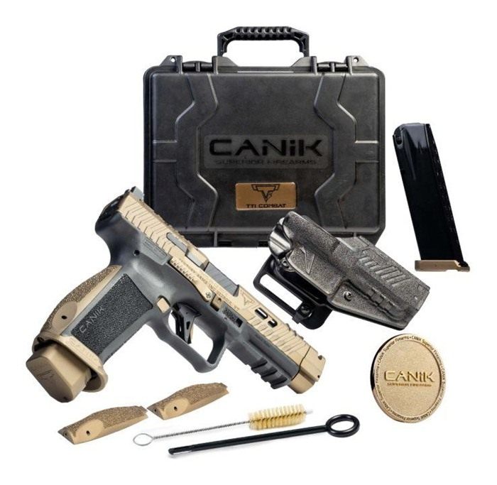 Century Arms Canik HG7854N TTI Combat Full Size 9mm Luger 18+1 4.60in Black view 2