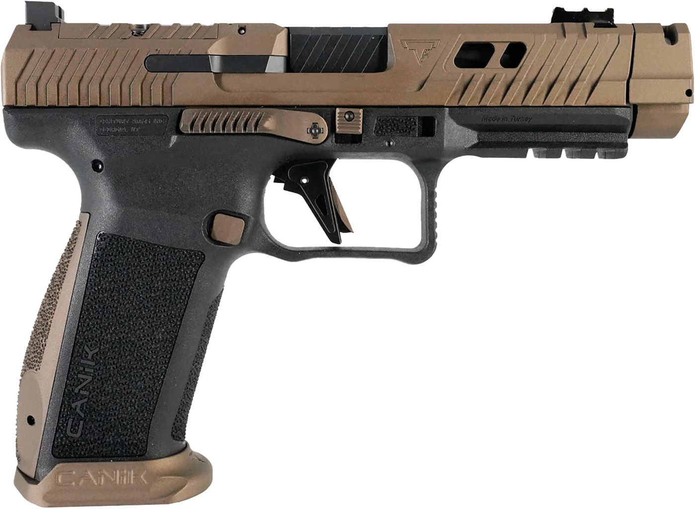 Canik HG7864N TTI Combat Full Size 9mm Luger 10+1 4.60in Black Nitride Flut view 2
