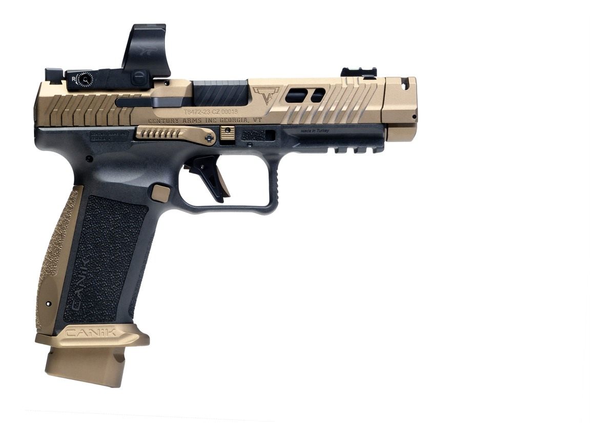 Canik TTI Combat Handgun 9mm Luger 18rd Magazines (2) 4.6in Barrel Black an