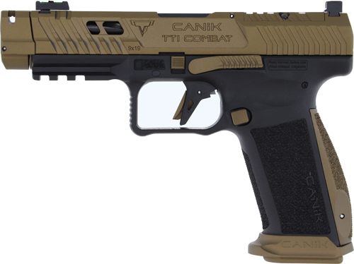 Canik TTI Combat Handgun 9mm Luger 18rd Magazines (2) 4.6in Barrel Black an view 4