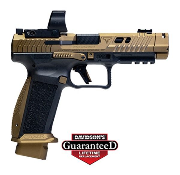Canik TTI Combat Handgun 9mm Luger 18rd Magazines (2) 4.6in Barrel Black an view 5