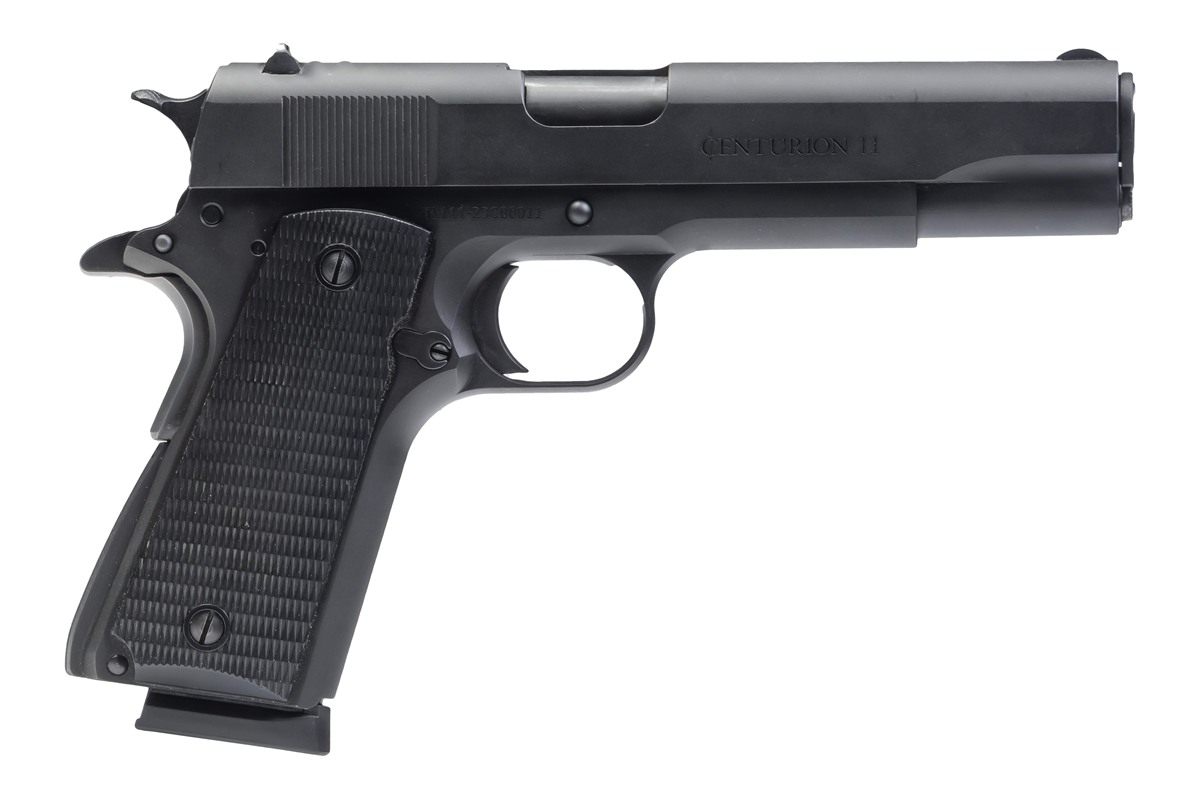 Century Arms HG9402N Centurion 11 45 ACP 8+1 5.01in Black Steel Barrel, Nit