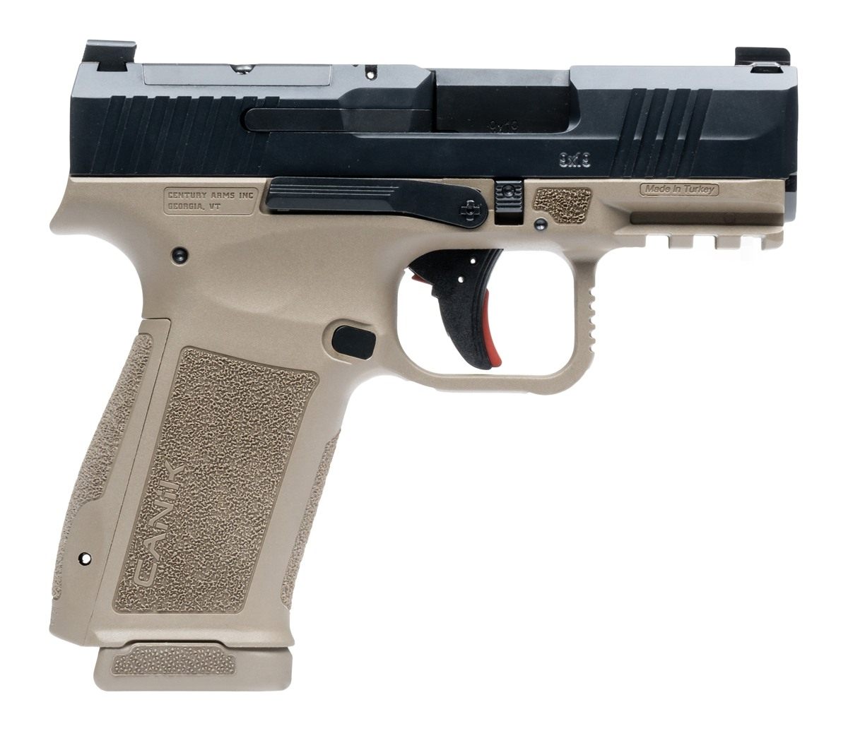 Century Arms Canik HG7882BDN Mete MC9L Sub-Compact 9mm Luger 17+1 3.18in Bl