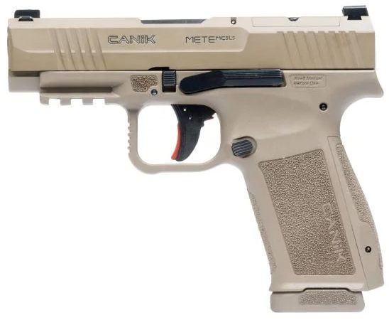 Canik HG7883DN Mete MC9LS Sub-Compact 9mm Luger 17+1 3.64in Black Steel Bar view 3